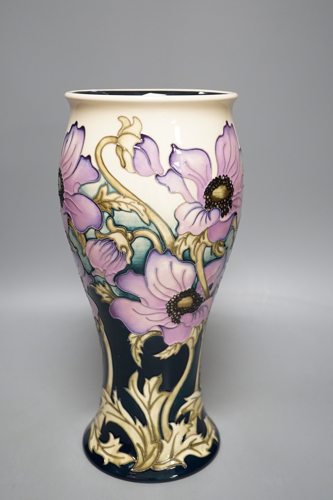 A Moorcroft ‘Daughter of the Wind' vase, by Kerry Goodwin, 2015, limited edition 44/100, boxed., 31cms high.